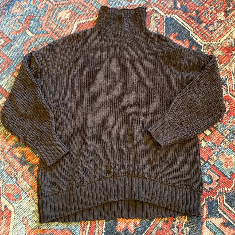 NWT oversized turtleneck sweater